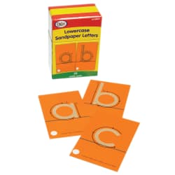 FLASHCARDS SENSORY ABC LOWER