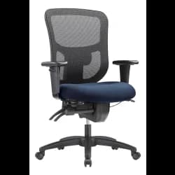 WorkPro Mesh Chair, Black/Navy
