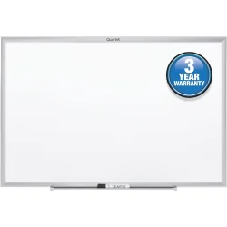 Quartet Whiteboard, Silver Frame