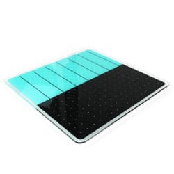 DRYERASE BRD MAG 14X14 TEAL