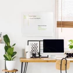 DRYERASE BRD MAG 24X36 WHT