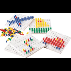 SET PEGBOARD PATTERN 10BOARDS