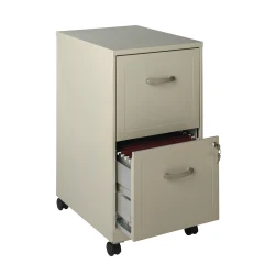 Realspace Mobile Cabinet, Stone