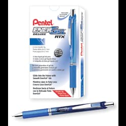 PEN GEL LIQUID RT DZ BLUE