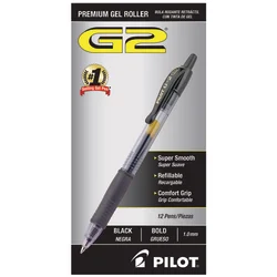 PEN RT GEL G2 1.0MM DZ BLACK