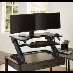 Realspace Desk Converter, Black