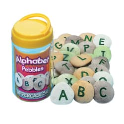 PEBBLES UPPER ALPHABET STONE