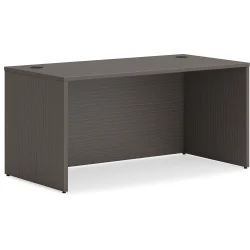 HON Mod Desk Shell, Slate Teak