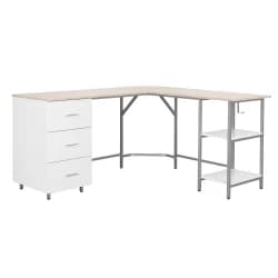 Desk Modern L Shaped Sand