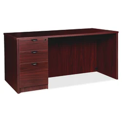 Lorell Desk, Mahogany