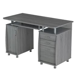 Desk Workstation Grey