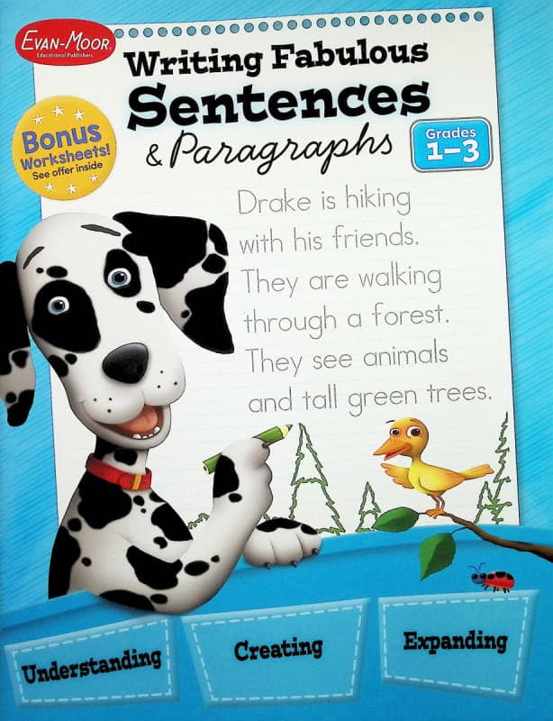 Writing Fabulous Sentences & Paragraphs, Grades