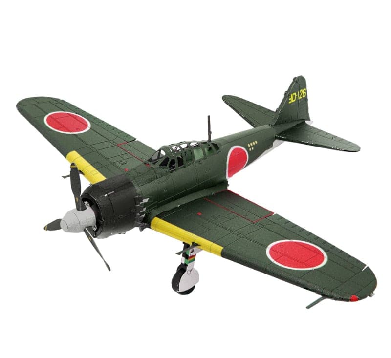 Mitsubishi Zero - Color (Metal Earth 3D Laser Cut