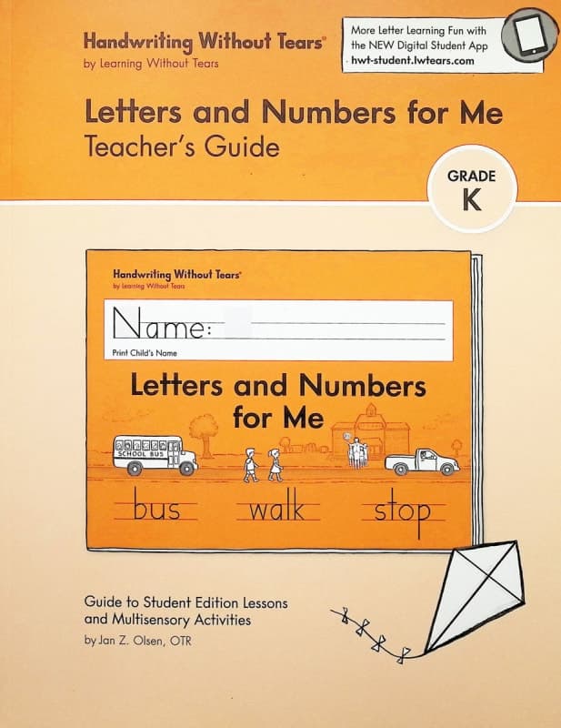 Letters and Numbers for Me Teacher's Guide (2022
