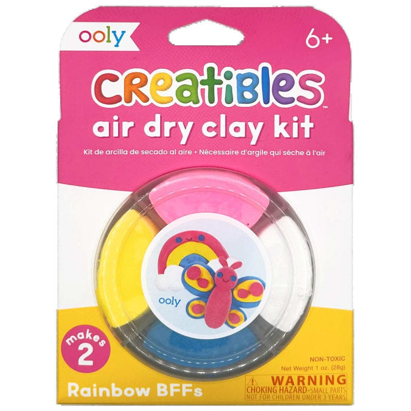 Creatibles Air Dry Clay - Rainbow BFFS
