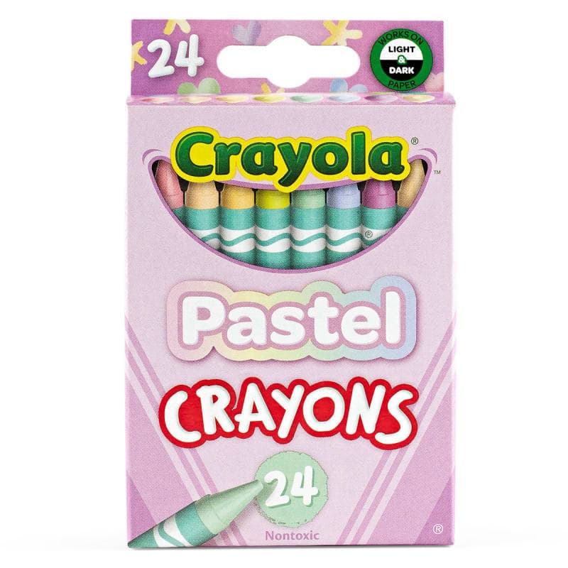 Crayola Pastel Crayons 24 count