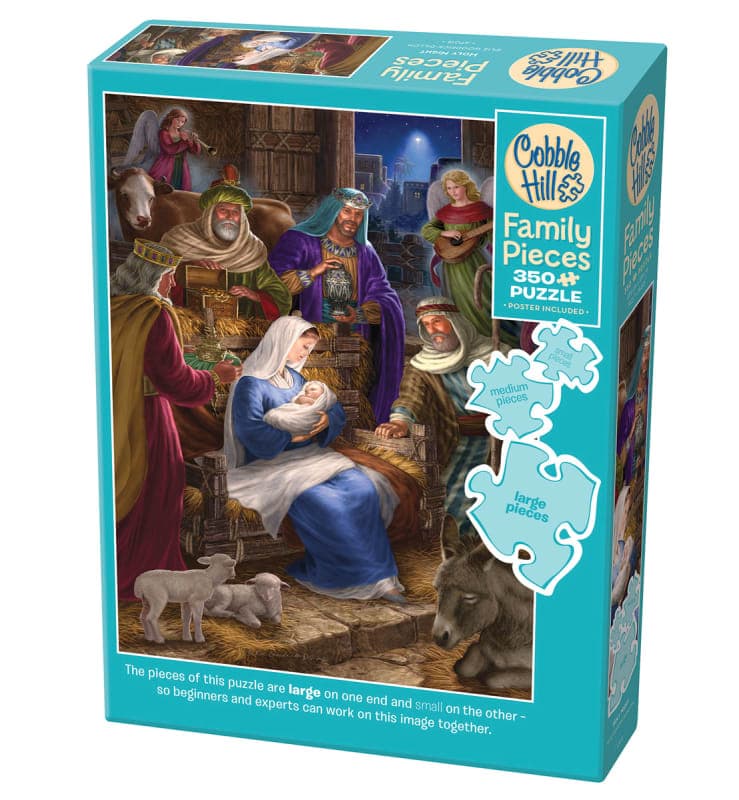 Cobble Hill Holy Night Puzzle (Family 350 Piece