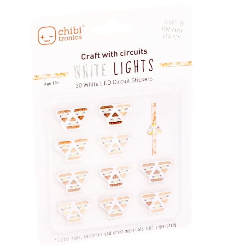 Circuit Stickers White LED Mega Pack (Add-On)