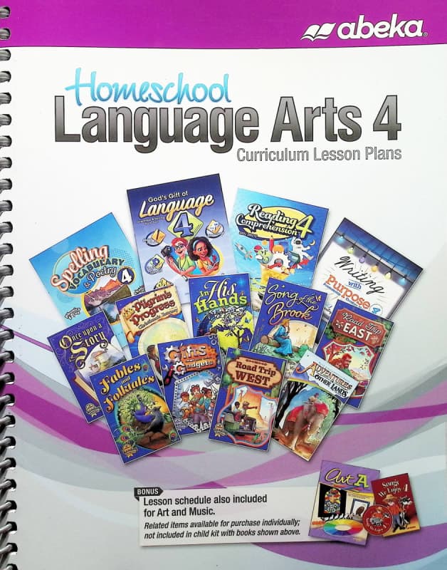 Abeka Language Arts 4 Homeschool Curriculum