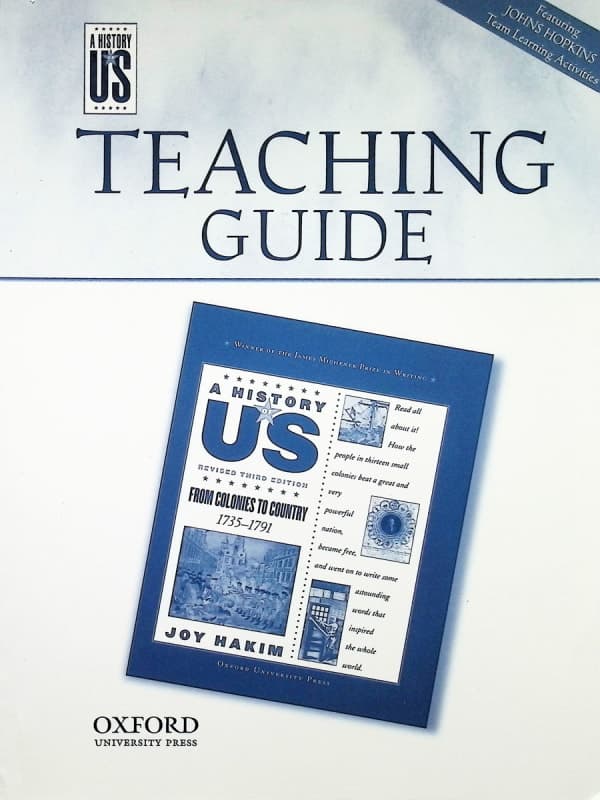 A History of US: From Colonies To Country Volume