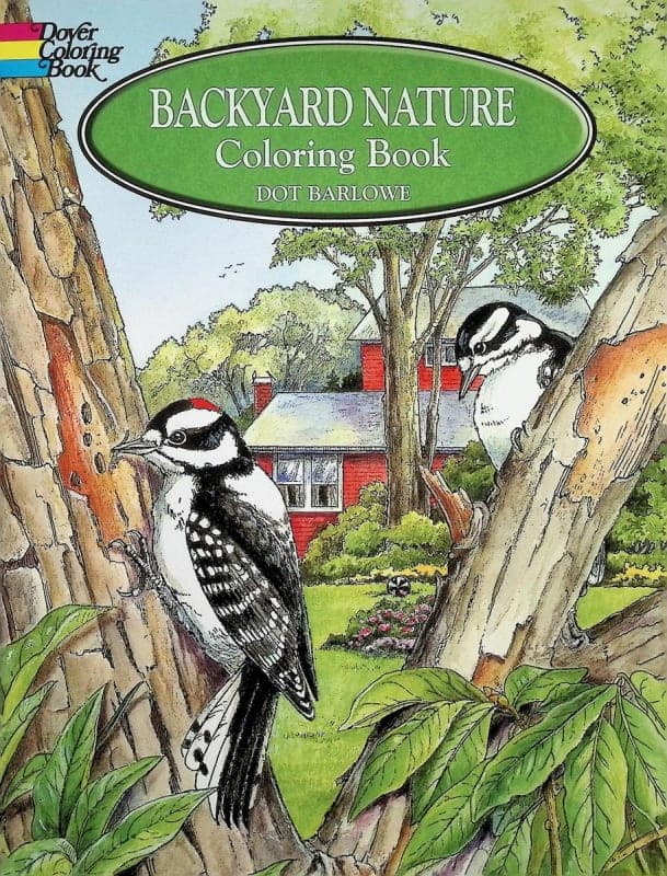 Backyard Nature Coloring Book