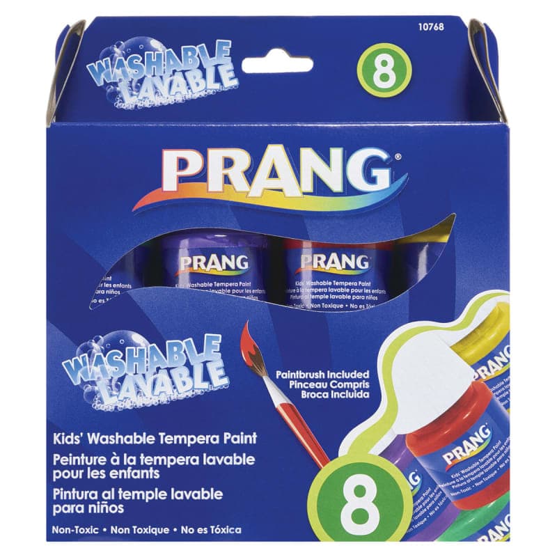Prang Kids' Washable Tempera Paint Set - 8