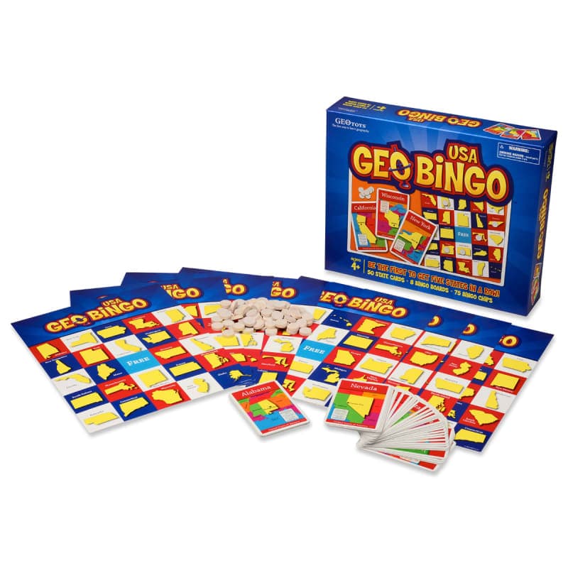 USA GeoBingo Game