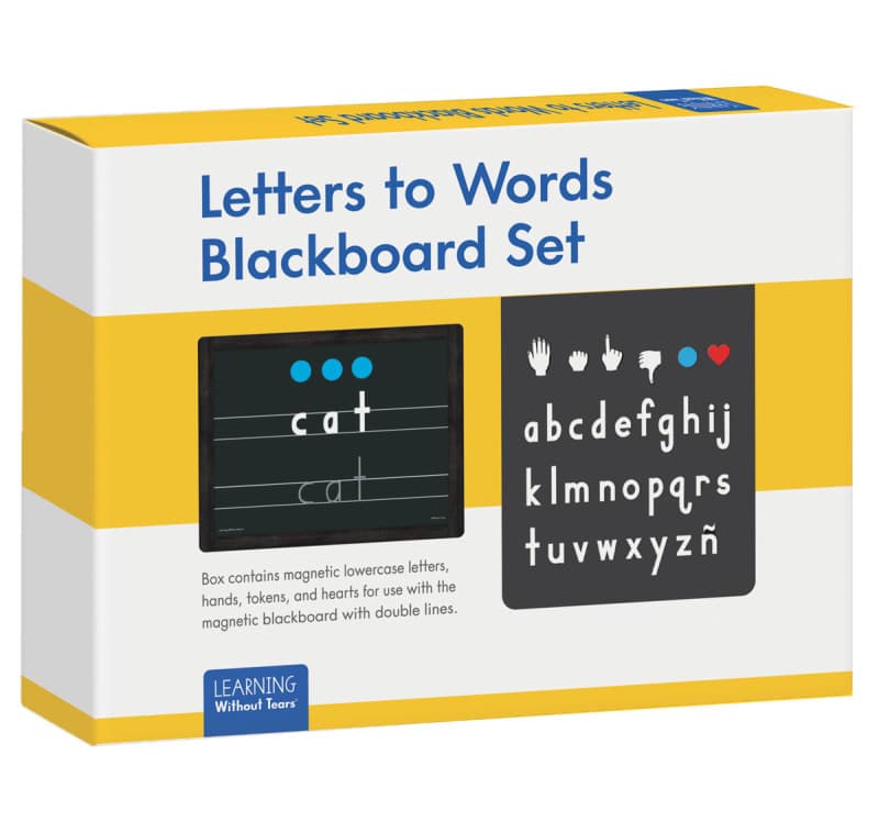 Handwriting Without Tears Letters to Words