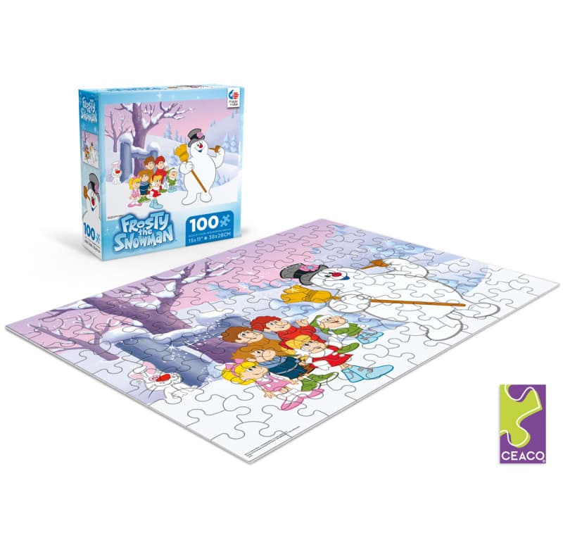 Ceaco Frosty The Snowman Fun with Frosty Puzzle