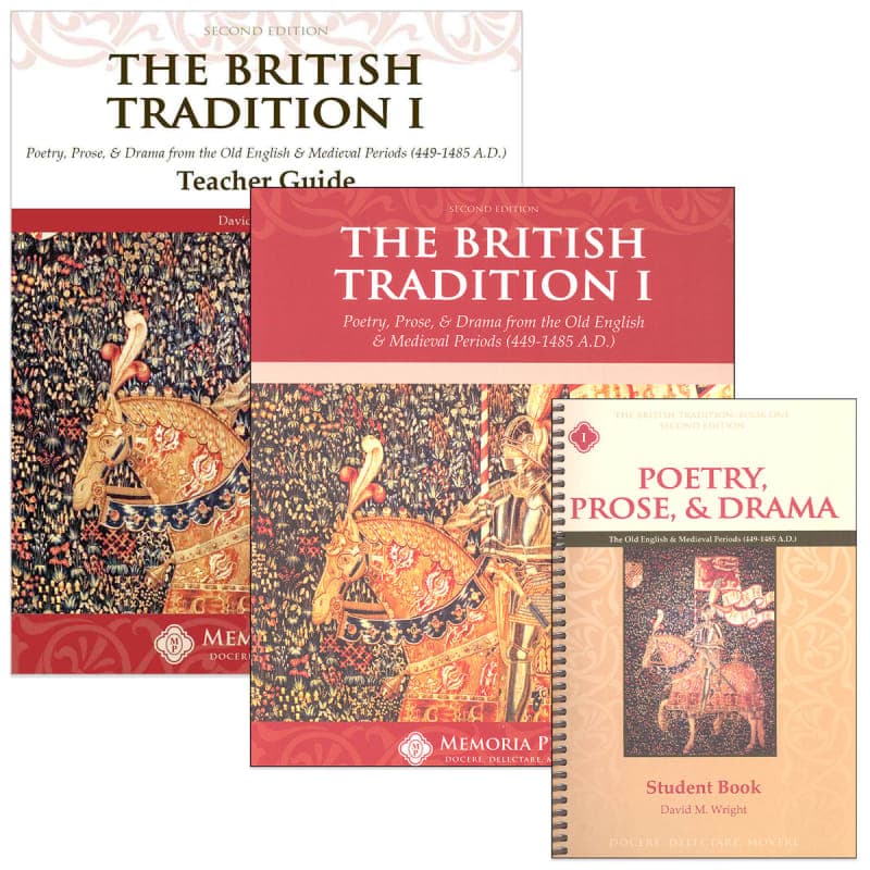 British Tradition I: Poetry, Prose & Drama Set,