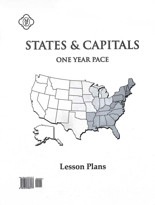 Memoria Press States and Capitals Lesson Plans