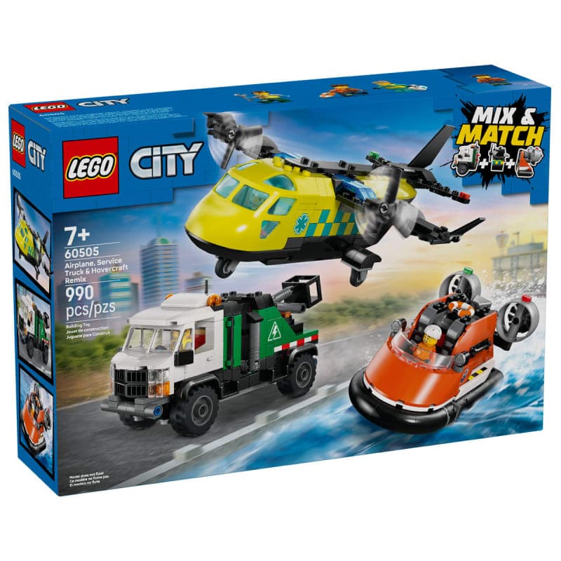 LEGO City Great Vehicles Airplane, Service Truck