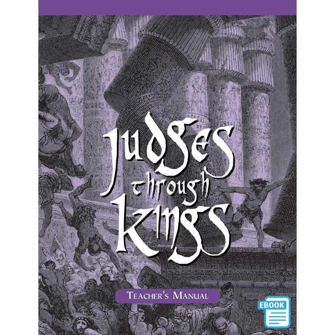Judges to Kings Teacher's Manual (eBook)