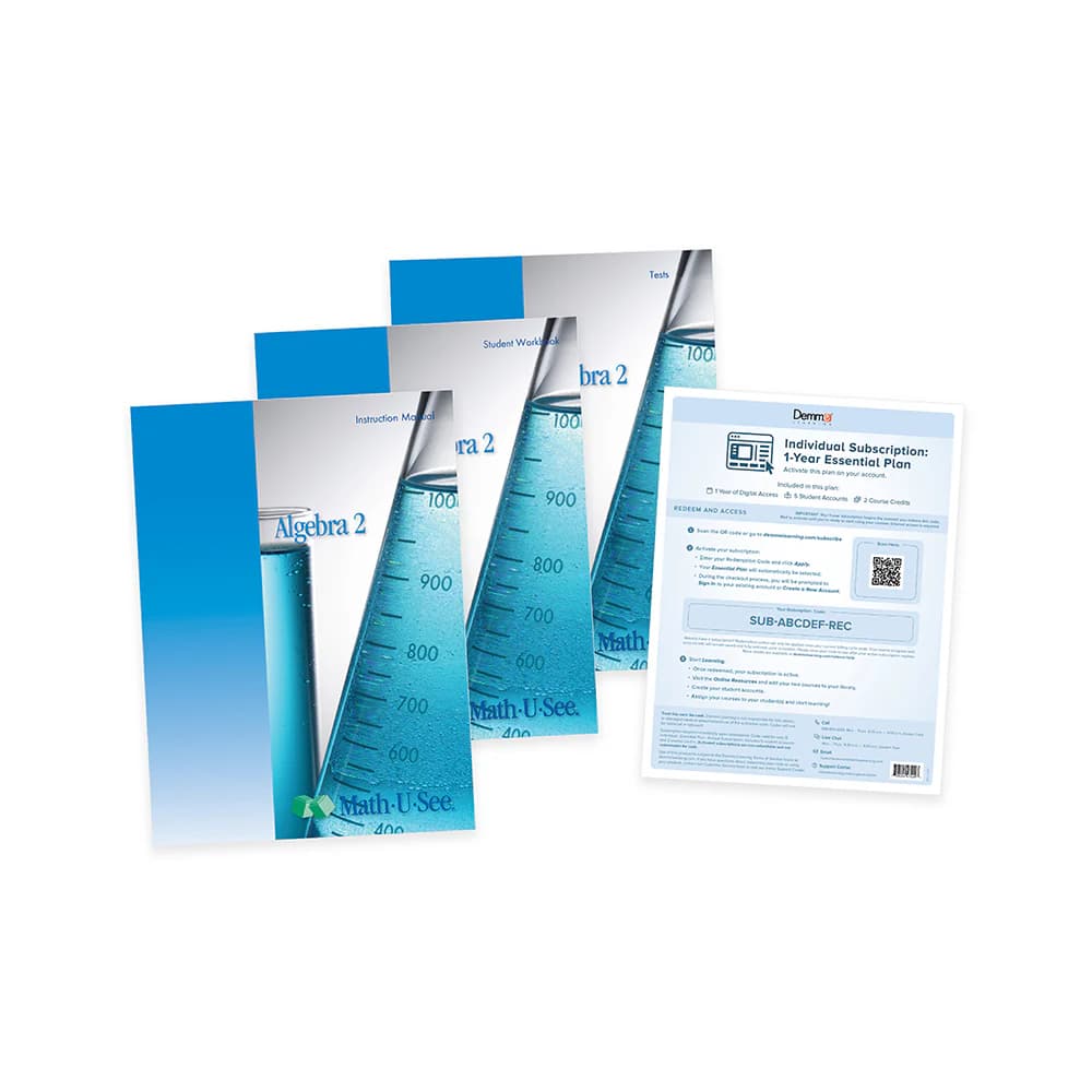 Algebra 2 - Math-U-See - Course Kit