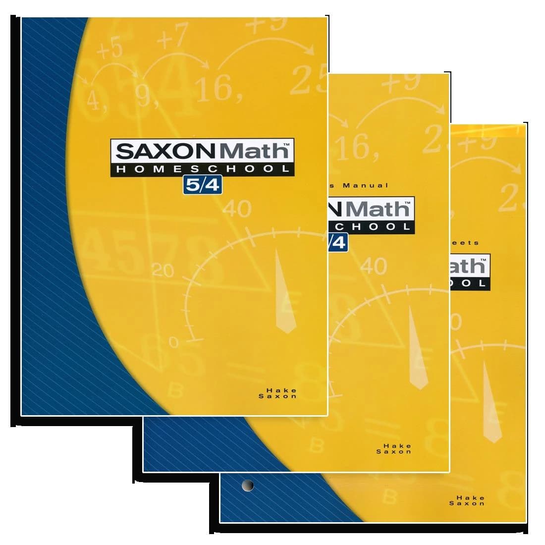 Math 3 - Saxon 5/4 - Course Kit