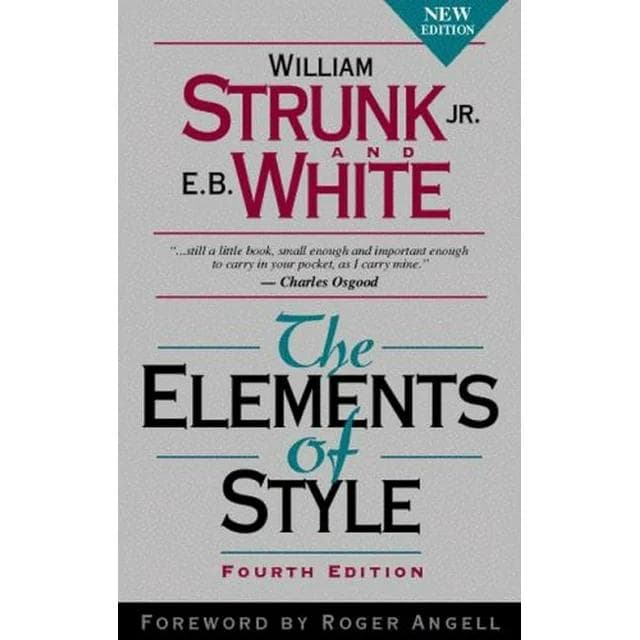 The Elements of Style 4th Edition
