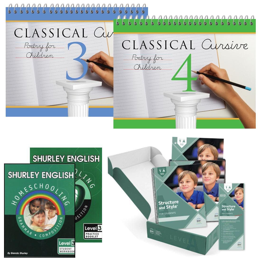 Grammar & Writing 3 - Shurley and IEW - You Tea...