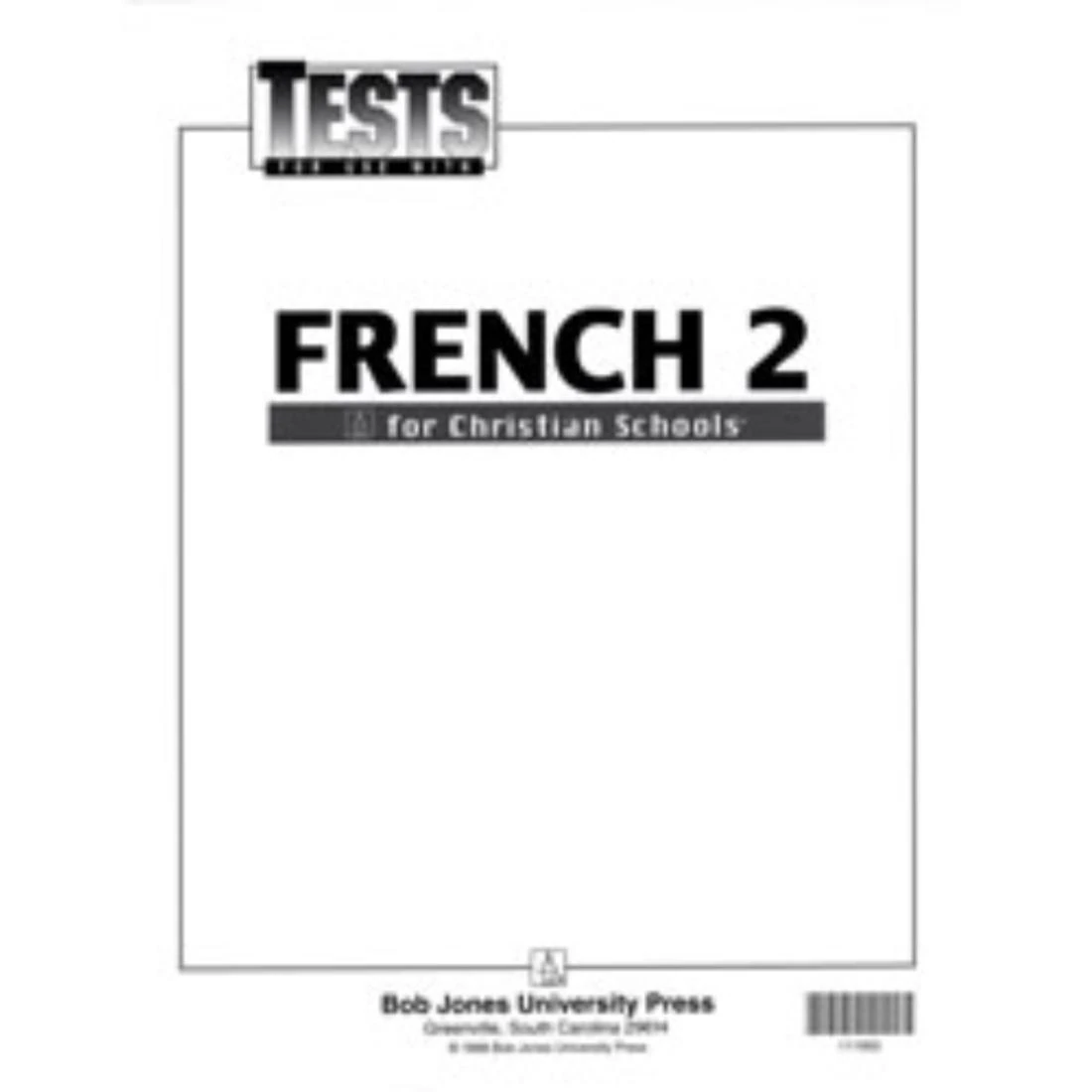 French 2 - Tests - BJU