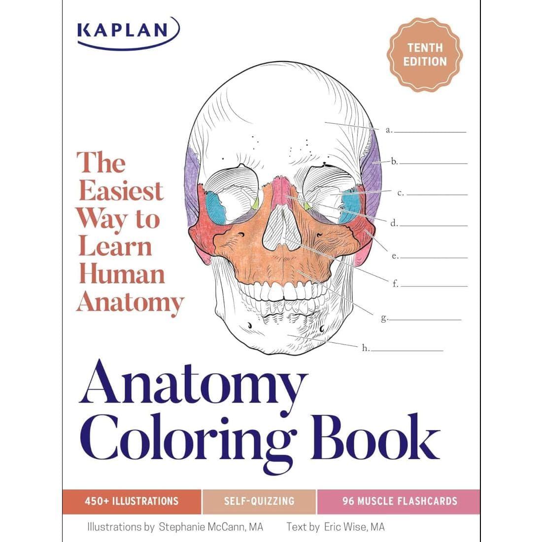 Anatomy Coloring Book - 10th Edition