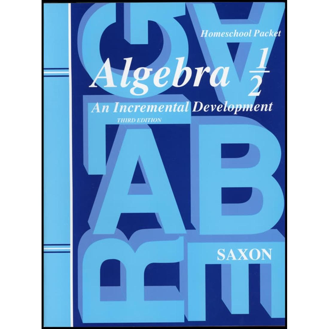 Saxon Algebra 1/2 Home Study Kit