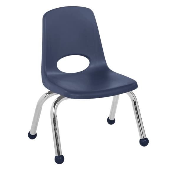 10" Stack Chair with Ball Glides