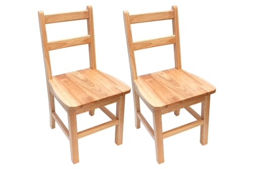 Solid Rubber-wood Classroom Chairs