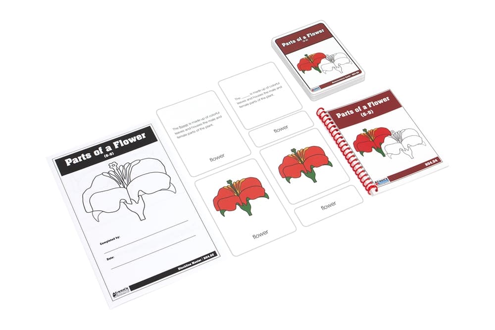Flower Parts Nomenclature Cards 6-9 (Cut/Lam)