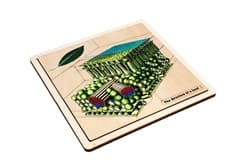 The Structure of a Leaf Puzzle