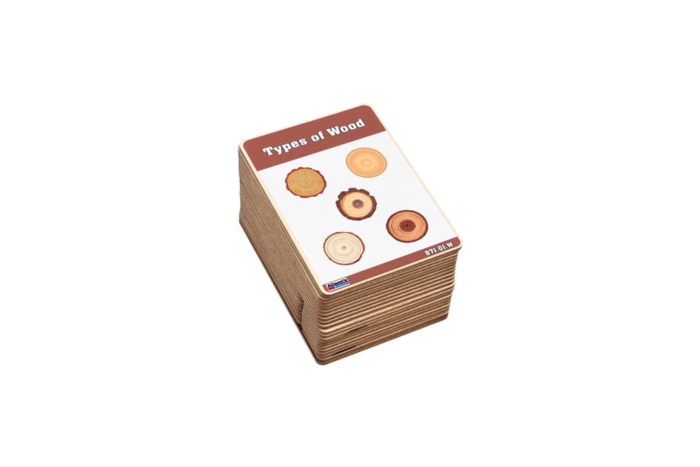 Types of Wood – Nomenclature Cards (3–6)