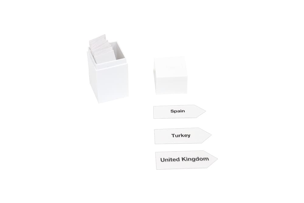 Labels for Puzzle Map of Australia