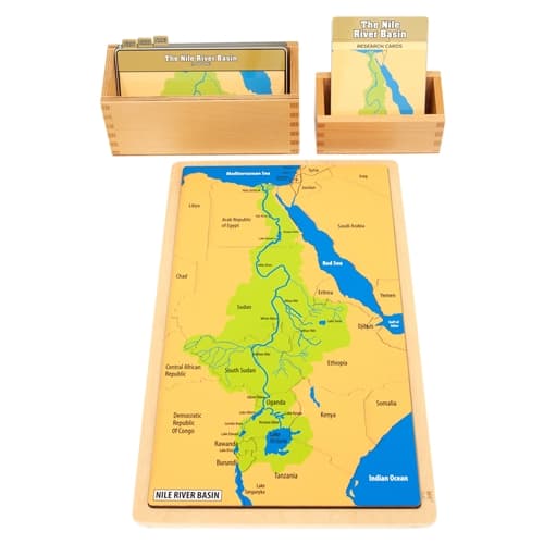 Nile River Basin Puzzle Complete Set