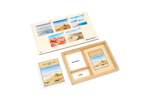 Types of Deserts Puzzle and Cards (6-9)