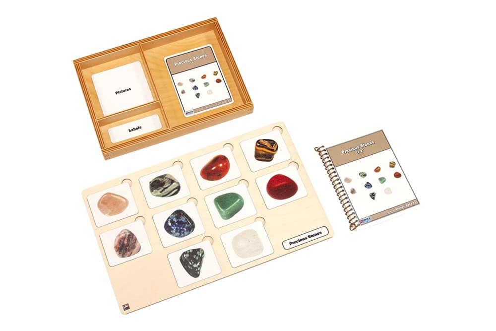 Precious Stones Puzzle and Cards (3-6)
