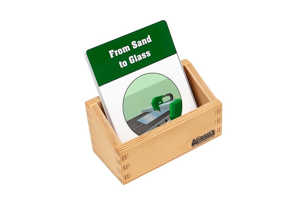 From Sand to Glass Research Cards